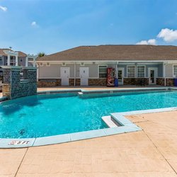 pool view of Westshore Palms located in Panama City, FL