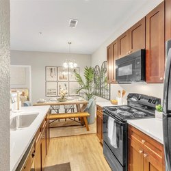 kitchen view of Westshore Palms located in Panama City, FL
