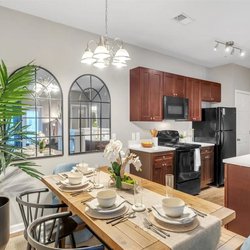 kitchen view of Westshore Palms located in Panama City, FL