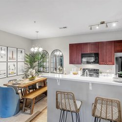kitchen view of Westshore Palms located in Panama City, FL