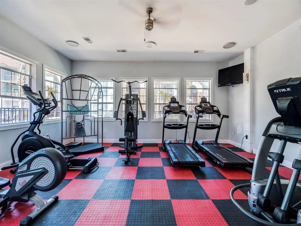 gym of Westshore Palms located in Panama City, FL